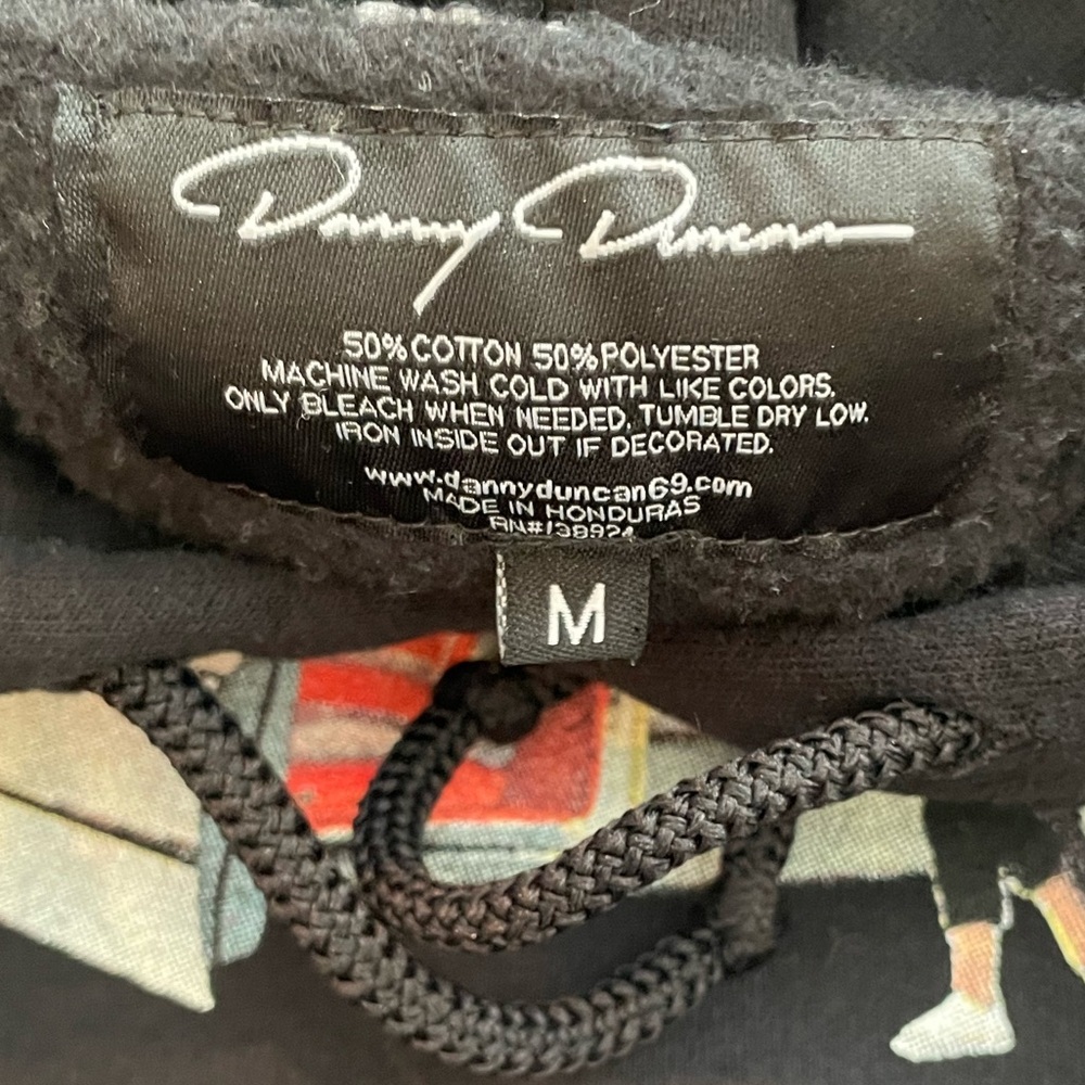 Danny Duncan Virginity Rocks Classic Car Sweatshirt Hoodie Zumiez Spencers Black - Picture 7 of 9